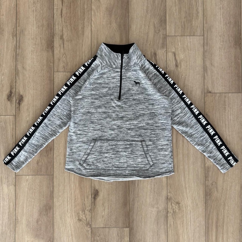 Victoria's Secret PINK quarter zip sweatshirt size Small